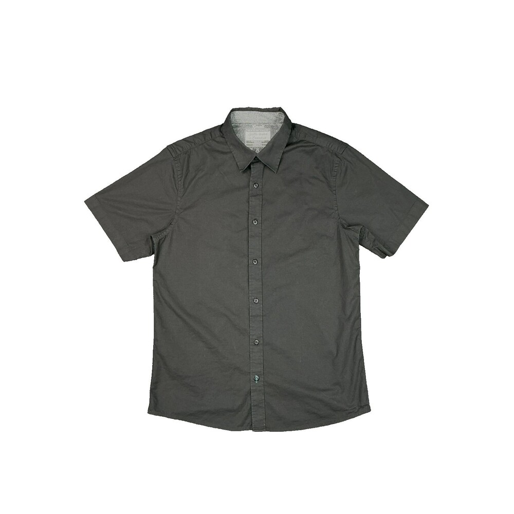 Critical Role Button Shirt Men's S Short Sleeve Battle Tested in Exandria Black